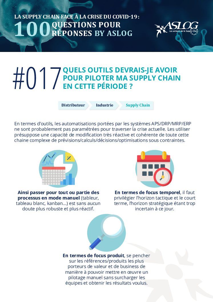 #017 QUELS OUTILS DEVRAIS-JE AVOIR POUR PILOTER MA SUPPLY CHAIN EN CETTE PÉRIODE ?